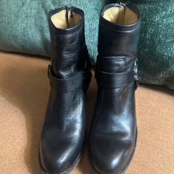 Frye Harness Ankle Boot with Block Heel - 7.5 - Picture 1 of 6